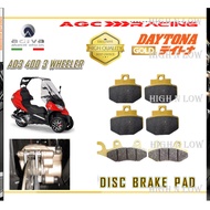 ADIVA DISC BRAKE PADS AD3 400 3 WHEELER GOLD QUALITY hnl