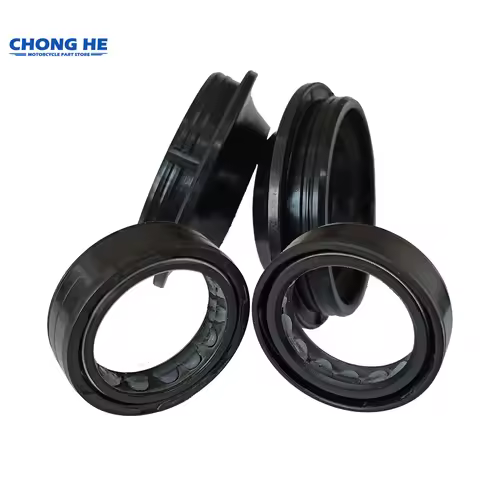 33x43x10.5 33*45*10.5 33x46x10.8 Motorcycle Front Fork Damper Oil Seal and Dust Seal Front Fork Damp