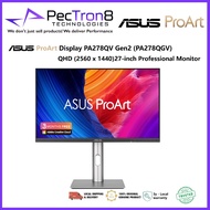 ASUS ProArt Display PA278QV Gen2 (PA278QGV) Professional Monitor – 27-inch, IPS, QHD (2560 x 1440)