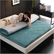 Memory Foam Mattress Foldable Floor Mattress, Japanese Futon Mattress, Cotton Fill Single Double Roll Up Mattress, Portable Sleeping Pad For Floor Guest Bed Sofa (Color : B, Size : 120x190cm)