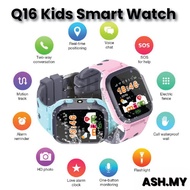 Q16 Ipx67 Life Waterproof Mobile Phone Watch With Breathing Light Gps Positioning Map Smart Children Watch