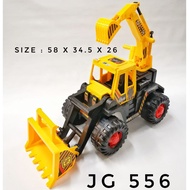 SG TOYS JG 556 CHILDREN'S TOY CONSTRUCTION EXCAVATOR TRUCK / LARGE BEKO TRUCK PUSH CAR