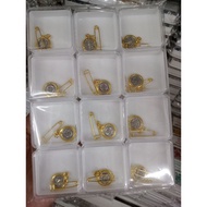 (12pcs 1set) St. Benedictine Medal Baby Pin/St. Benedict Medallion Toddler Pin/Benedictine Pin..