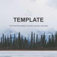 Simple Fashion PPT template Power point template PPT 模版