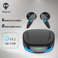 Mucro G10 TWS 5.2 hai tai âm thanh nổi chân thực cảm ứng trò chơi Tai nghe Bluetooth