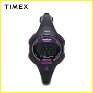 【Super Economical Choice】 Timex Ironman Essential 10 Mid-Size Black Purple Resin Strap Watch T5K523