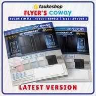 Flyers Coway (New Price) Size A4 Lipat 2 - 470 Keping (Peti Sejuk )