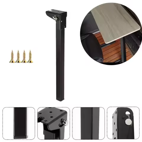 1PC 70cm Metal 90° Folding Support Legs Bed Leg Coffee Table Legs Sofa Legs Invisible Bed Legs Feet 