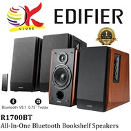 EDIFIER R1700BT 2.0 MULTIFUNCTIONAL BLUETOOTH BOOKSHELF SPEAKER WITH DSP & DRC AND WIRELESS REMOTE C