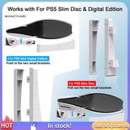  High Pressure Resistance Stand Game Console Stand Ps5 Console Stand Holder Easy Installation Host Bracket for Ultra-thin Disc Storage Support Stand for Playstation 5