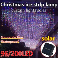 LED Curtain Icicle Light Curtain Lights Fairy Light Party Garden Christmas Fairy Light Icicle String