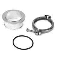 Car Turbo Compressor V-Band Flange Clamp Accessory Fit for Holset HX35 HX35W HX40W Turbo Compressor 
