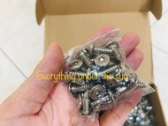 Stainless body bolts universal 30 pcs