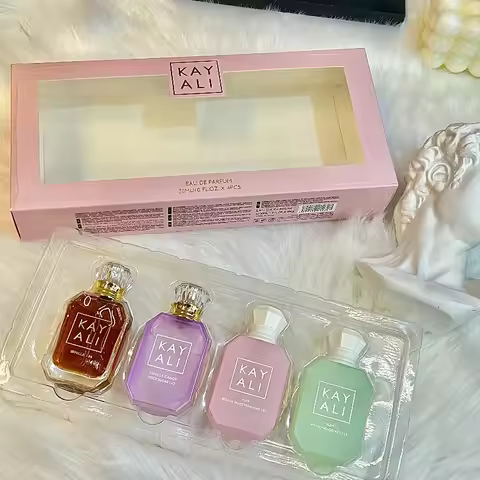 30ml X4 KAYALI Arabic Perfume Set Long Lasting Luxury Women Portable Mini Fragrance Collection Sweet