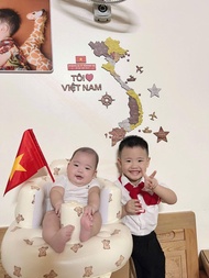 Bản đồ gỗ 63 và 34 tỉnh thành Việt Nam - kích thước 60cm 1M 1M5 đồ dùng học tập và trang trí nhà cửa