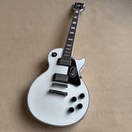 Gibson Les Paul White Custom Electric Guitar Professional Guitar