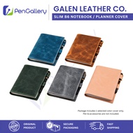 Galen Leather Co. Leather Slim B6 Notebook / Planner Cover