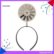 EYES Fade-resistant Headband Acrylic Headband Unisex Lightweight Rotating Headband with Loading Symb