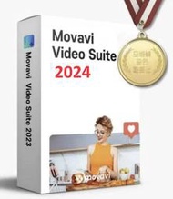 呆呆熊 正版序號買斷 Movavi Video Suite 2024 影片編輯+轉檔+錄影 win10 11/mac