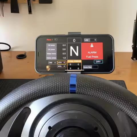 Simulation Racing Mobile Phone Holder For Thrustmaster T300 (RS) Phone Holder Mount bracket