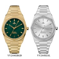 นาฬิกา Vivienne Westwood นาฬิกาข้อมือผู้หญิง นาฬิกาผู้หญิง แบรนด์เนม Brandname รุ่น VV244GRGD VV244S