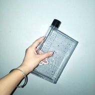 Portable Flat Summer Water Bottle Household