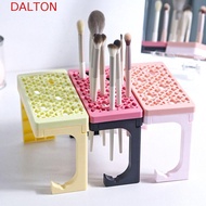 DALTON Brush Storage Holder, Foldable Portable Cosmetic Brush Drying Stand, Multifunctional Lightwei