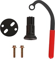 Injection Pump Gear Puller, Engine Barring Tool and 13mm Idle Lock Nut Wrench Tool Fit for Dodge Ram