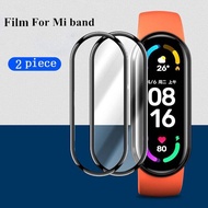 วง Xiaomi Mi ปกป้องหน้าจอสำหรับ Miband7 Miband6 Miband5กระจกอุปกรณ์เสริมของสมาร์ทวอทช์8 7 6 5 4สายสำหรับ Mi Band 4 5 6 7 8ฟิล์ม