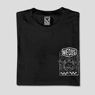 Men's Tshirt 100%Cotton Chaos Weduss Black| T-Shirt Weduss Men Women Black D8a9