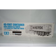 TAMIYA 56326 1/14 TRACTOR TRUCKS 40FT CONTAINER SEMI-TRAILER MAERSK