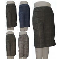 Checkered Short Culottes | Women's Pants 7/8 | Plaid Below Knee
