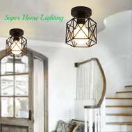 Square LED Ceiling Light for E27 fitting ceiling lamp 58018