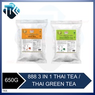 650G 888 3 IN 1 THAI TEA /  888 THAI GREEN TEA