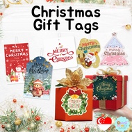 PartyMonkey Christmas Xmas Gift Tag for Goodie Bags Present Small Presents Secret Santa Hang Tag Giv