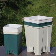 Thick Flowerpot New Style Rose Season 4LL Household High Style Root Control Plastic Breathable Squar
