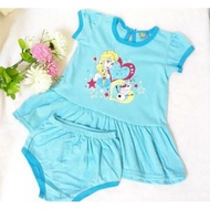 Baby Girl 2 Piece Dress Set Frozen