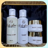 Paket Toner RDe Glow Dan Serum Vit C RD Lama / Cream RDe  Rinna Diazella