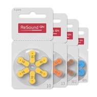ReSound GN Size 10 13 312 675 Hearing Aid Battery