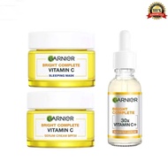 ✅ Garnier Bright Complete Booter Set (Serum + Day + Night cream) การ์นิเย่ ไบร์ท คอมพลีท บูสเตอร์ เซ