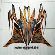 Striping Sticker Lis Yamaha Jupiter Mx gold 2011