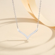 Lanme Jewelry Kalung Wanita Fuji Titanium Steel Wanita Anti Karat Lapis Emas Perhiasan Aksesoris Fas