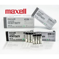 [1Box-40Pcs] Maxell Super Heavy Duty AA & AAA Battery / Bateri Maxell AA & AAA [1Kotak-40Biji] - Gen