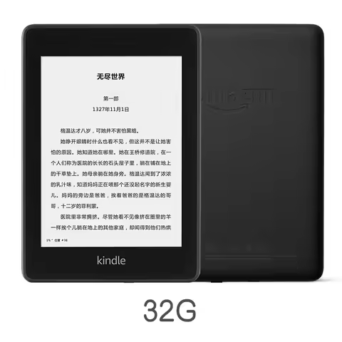 Kindle Paperwhite4 Black 32GB eBook e-ink Screen WIFI 6"LIGHT Wireless Reader With built-in backligh
