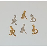 Letter Pendant Alphabet/ Alphabet/ (925 Silver)
