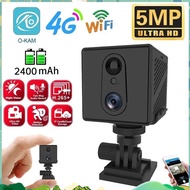 High-Resolution 5MP 4G SIM Card CCTV Camera with Human Detection and Voice Features A