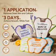 LANBENA Foot Mask  Exfoliating Whitening Foot Mask Foot Spa Foot Scrub Callus Remover Dead Foot Peel