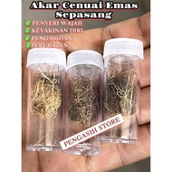 Akar Cenuai Emas Sepasang Dijamin Asli