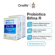 (Exp Aug 2026) Morishita Jintan Probiotics Bifina R (Regular) 3.5B 30 Sachets - For Gut Health