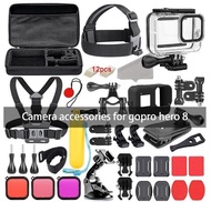Gopro HERO8 Accessories Kit-2 อุปกรณ์เสริมสําหรับกล้อง Gopro Hero 8 (K43)